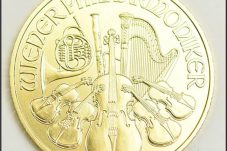 ウィーン金貨ハーモニー 1オンス 1onze 2016年 K24 24金 31.1g オーストリア 金貨 コイン ※中古 超美品買取致しました。