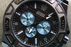GUESS ゲス 腕時計 メンズ フォース FORCE W0674G5 45mm レザーバンド 新品 保証書付 定価36720円買取致しました。