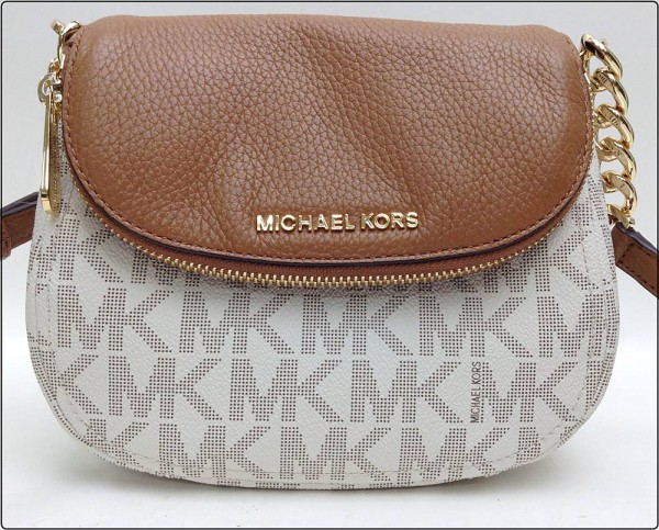 MICHAEL KORS マイケルコース MK ロゴ柄 ショルダーバッグ ポシェット ...