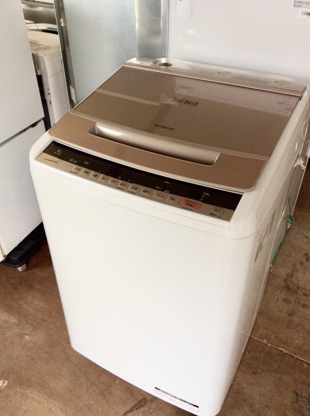多治見市のお客様より HITACHI 2018年製 8Kg ビートウォッシュ 洗濯機 ...