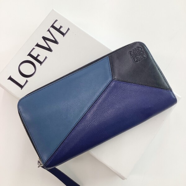 LOEWE ロエベ パズル オープン ジップ アラウンド ウォレット 長財布