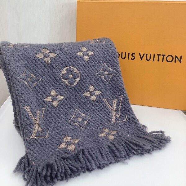 LOUIS VUITTON エシャルプ ロゴマニア シャイン M70467 マフラー 買取