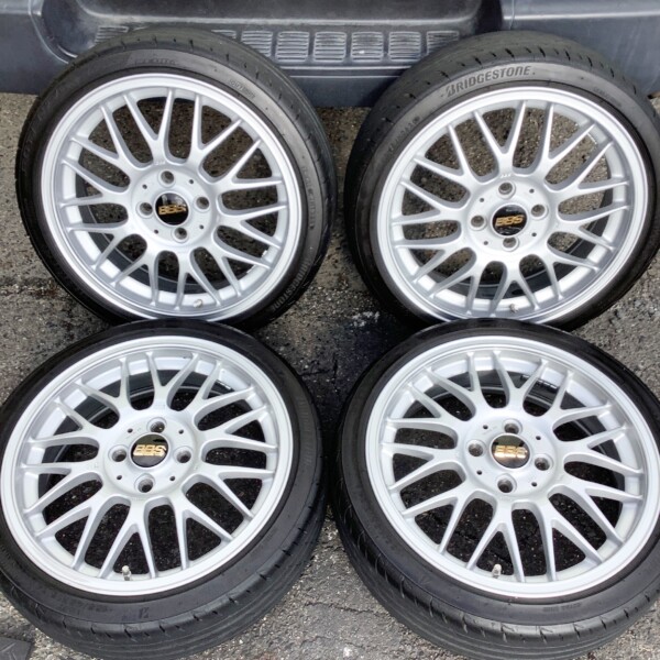 BBS アルミホイール 4本セット RG517 5.5J×16 45 PCD100 4穴 タイヤ 