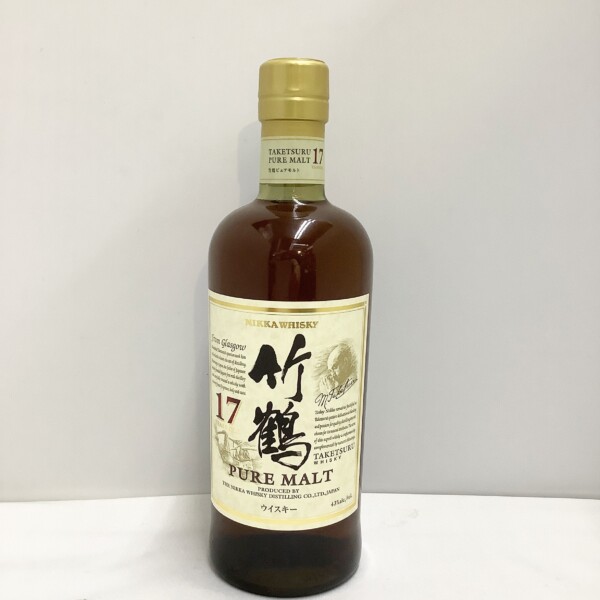 ニッカ 竹鶴 17年 ピュアモルト ウイスキー 700ml  買取致しました。