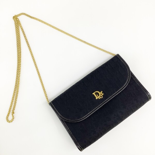 ちいちゃんのブランド商品【状態考慮】Christian Dior ショルダーバッグ トロッター チェーン