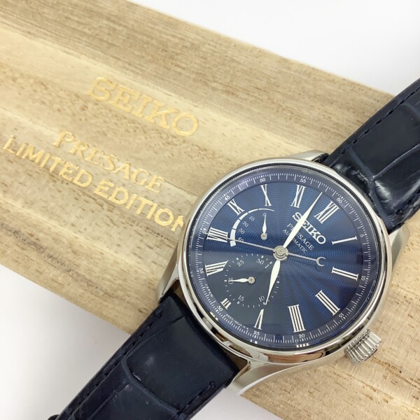 SEIKO PRESAGE  七宝限定モデル 自動巻き腕時計 6R27-00M0 SARW039 買取致しました。