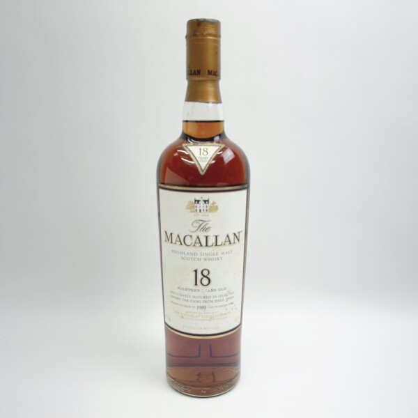 The MACALLAN マッカラン 18年 スコッチウイスキー 700ml アルコール分43％  買取致しました。