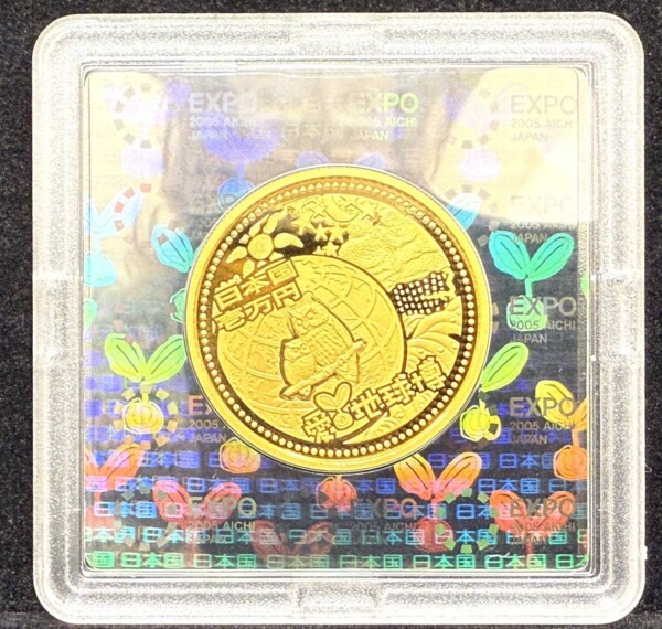 2/4 日本国際博覧会記念１万円金貨 k24 15.6g 買取致しました。