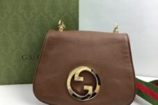 GUCCI ラウンド インターロッキングG ブロンディ ショルダーバッグ 買取致しました。