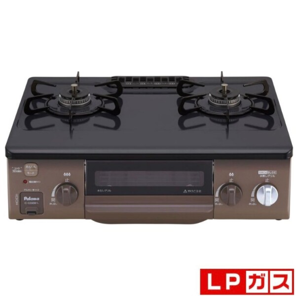 パロマ ガステーブル Siセンサーコンロ プロパンガス用 LPガス ブラウン IC-S39BM-L 未開封品 買取致しました。