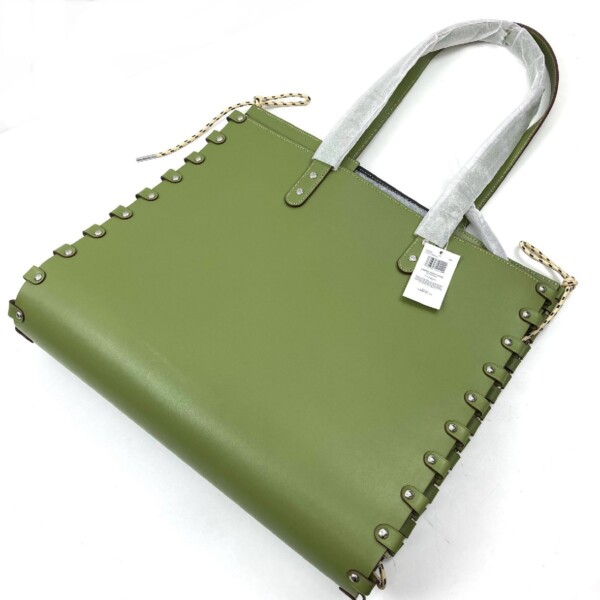 COACH Coachtopia コーチトピア CO666 LARGE RIVET TOTE オリーブグリーン/ブラック 未使用保管品 買取致しました。~コーチトピアって何??~