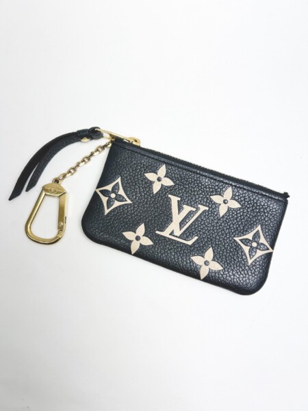 LOUIS VUITTON バイカラー モノグラム・アンプラントレザー カードキーケース ポシェット・クレ M80885 買取致しました。