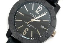 BVLGARI BB40CL カーボン3針 デイト 1884 買取致しました。