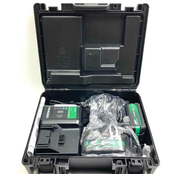 HiKOKI ハイコーキ コードレスインパクトドライバ WH18DC (2XPBZ) バッテリx2個/充電器セット ストロングブラック 未使用品 買取致しました。
