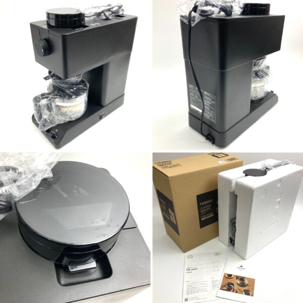TWINBIRD ツインバード CM-D457B ブラック 全自動コーヒーメーカー (3杯分) ※開封済み未使用品 買取致しました。