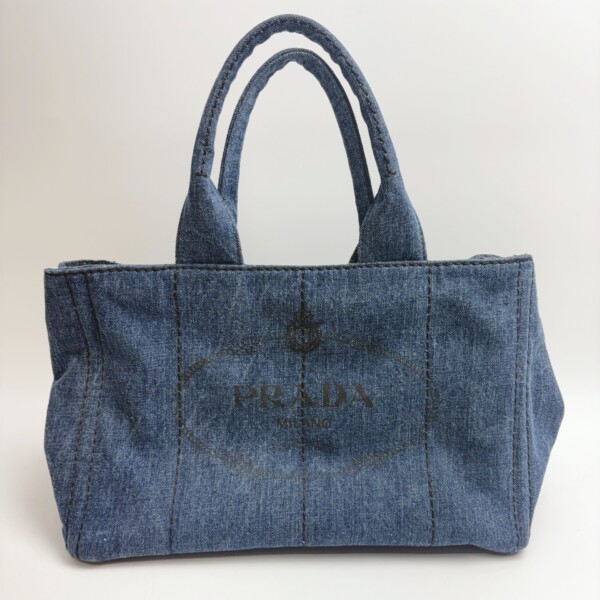 PRADA カナパ デニムトートバッグ 買取致しました。～8月31日までイベント開催中!!～